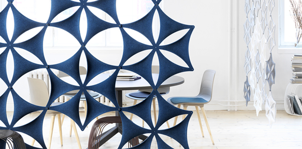 Abstracta Airflake Acoustic Wall Tiles