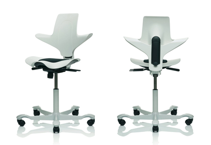 HAG Capisco Puls White Edition Task Chair