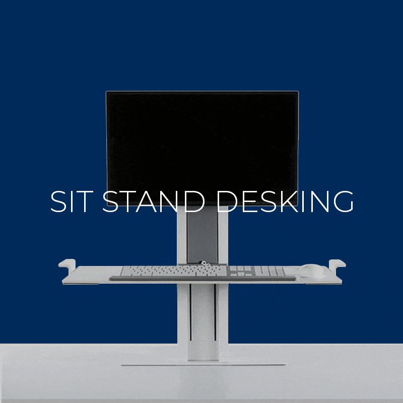 Sit-Stand Desking At Think Furniture