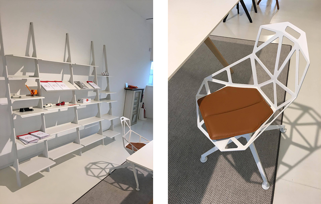 Magis Tyke Shelving & Chair One 4 Star Base