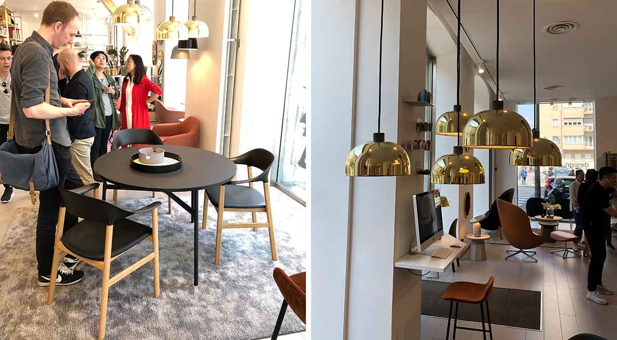 Normann Copenhagen Herit Chair & Grant Pendant Normann Copenhagen Herit Chair & Grant Pendant