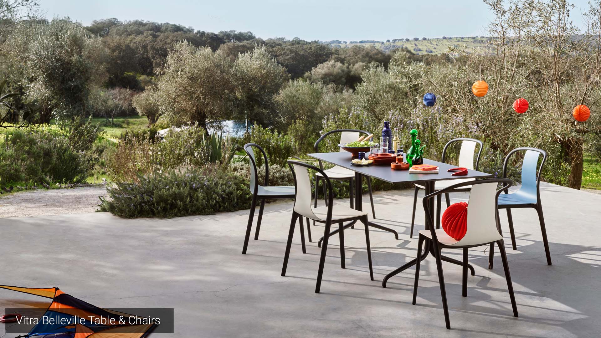 Vitra Belleville Table & Chairs
